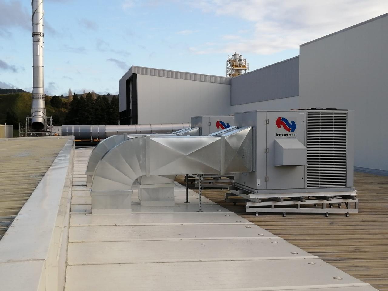 Ducted Airco Units on roof
